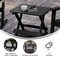Flash Furniture Black Portable Folding Adirondack Side Table LE-HMP-2012-1620H-BK-GG - alternate 8